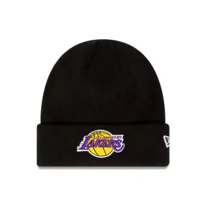 Trending Hot Picks New Era Los Angeles Lakers Essential Cuff Black Knit