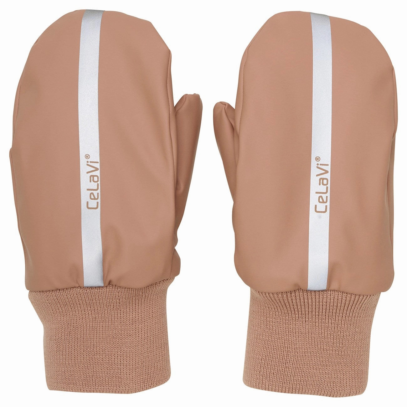 Dont Miss This Deal Mega Discount Today Celavi Tawny Brown Pu Mittens W. Fleece Lining