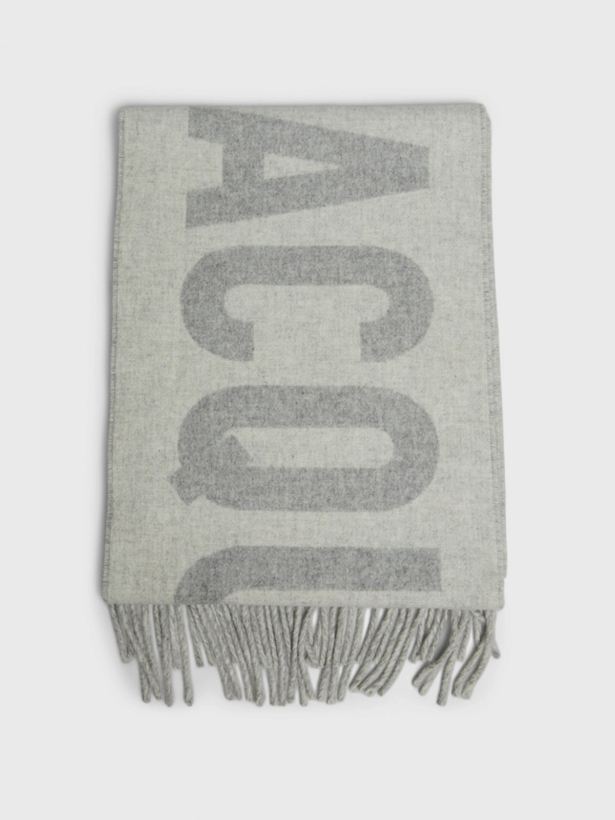 L'Echarpe Jacquemus Scarf In Grey Limited Edition Offer