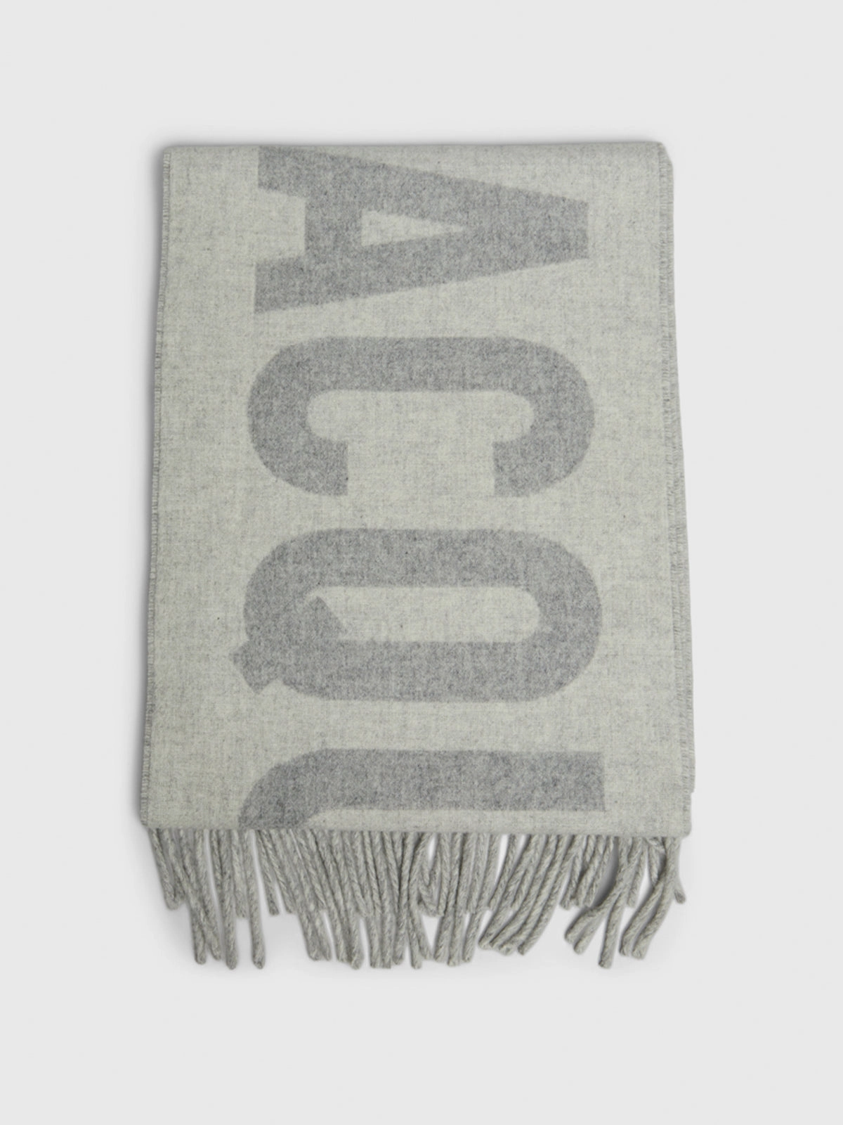 Hot Offer Inside Special Offer Inside L'Echarpe Jacquemus Scarf In Grey