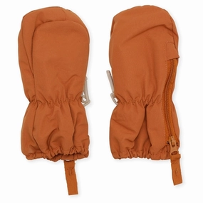 Unmissable Deal Today Shop Smart & Save Konges Sljd Nohr Baby Snow Mittens Leather Brown