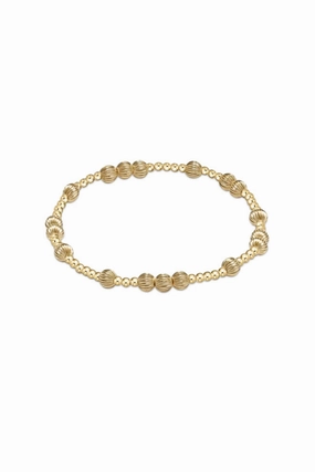Weekend Sale Special Hot Sale Frenzy Hope Unwritten Dignity 5Mm Bead Bracelet - Gold
