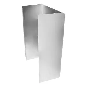 Jennair EXTKIT20ES Wall Hood Chimney Extension Kit, 9Ft -12 Ft. - Stainless Steel