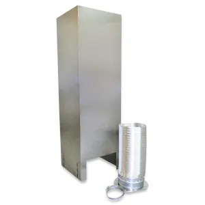 Jennair EXTKIT22ES Island Hood Chimney Extension Kit (10-12Ft) For Vented Hoods