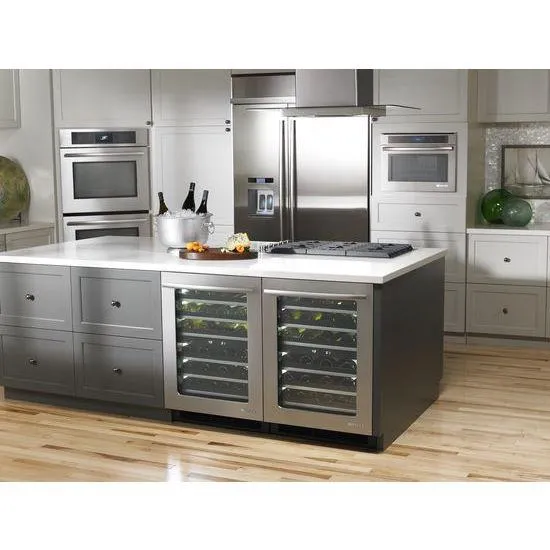 Jennair JXI5036WS Glass Collection Island-Mount Canopy Hood, 36"