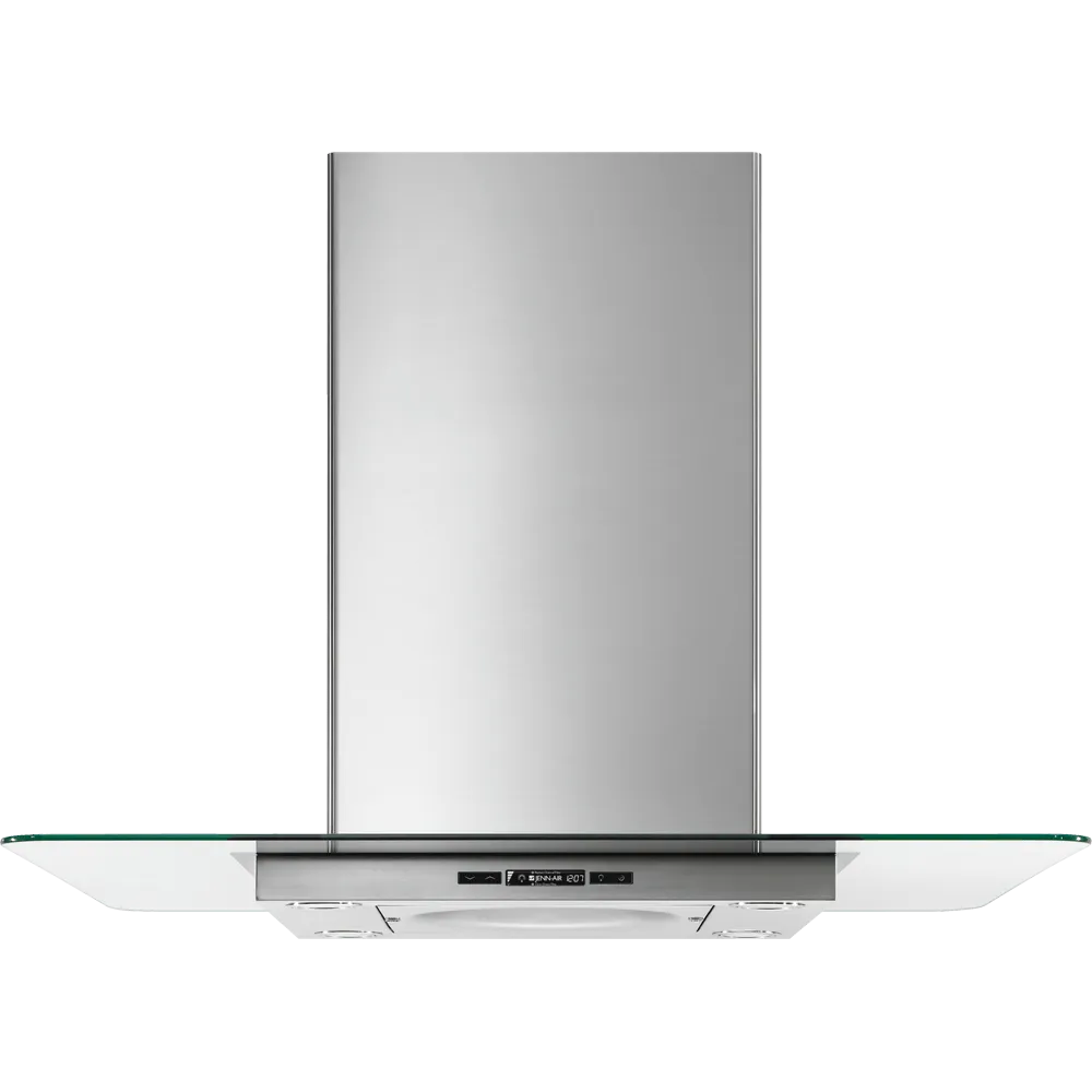 Jennair JXI5042WS 42" Glass Collection Island-Mount Canopy Hood Ventilation Jenn-Air
