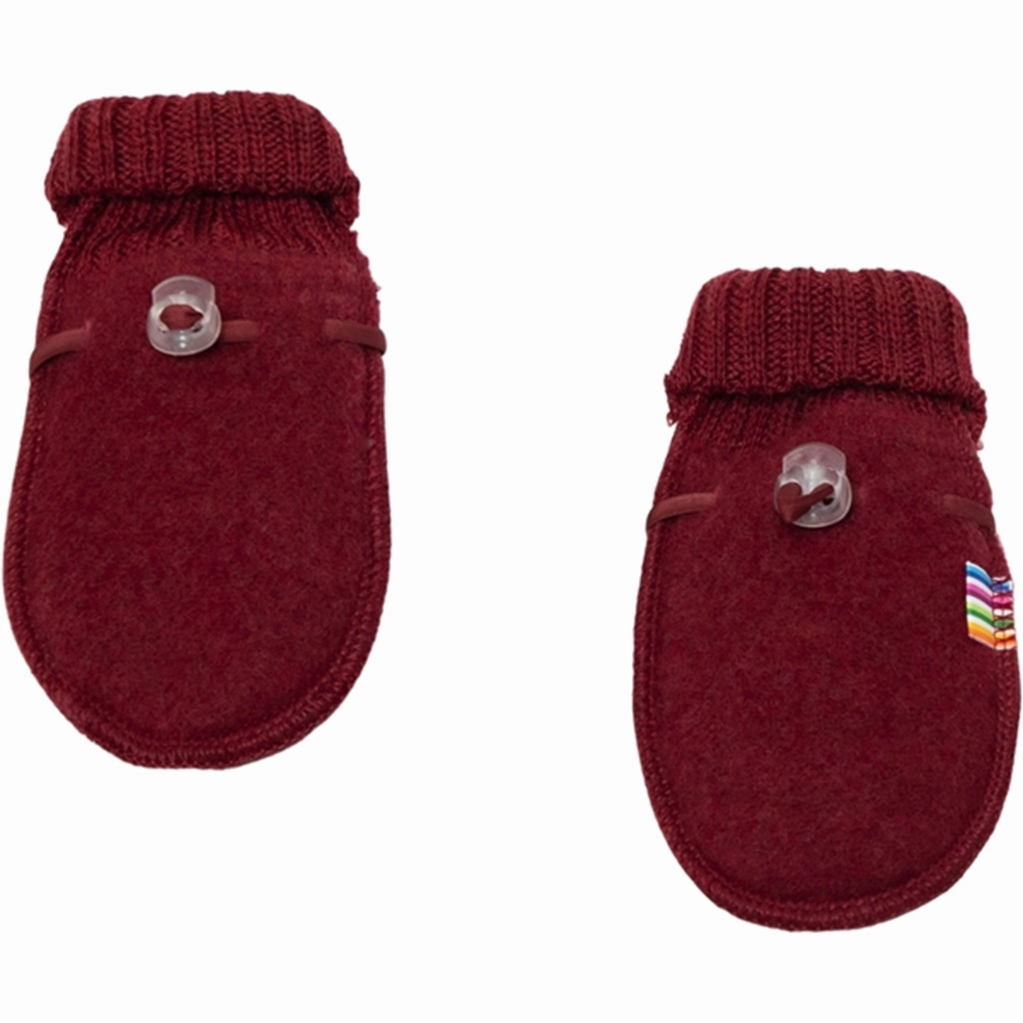 Joha Soft Wool Bordeaux Baby Mittens Todays Steal