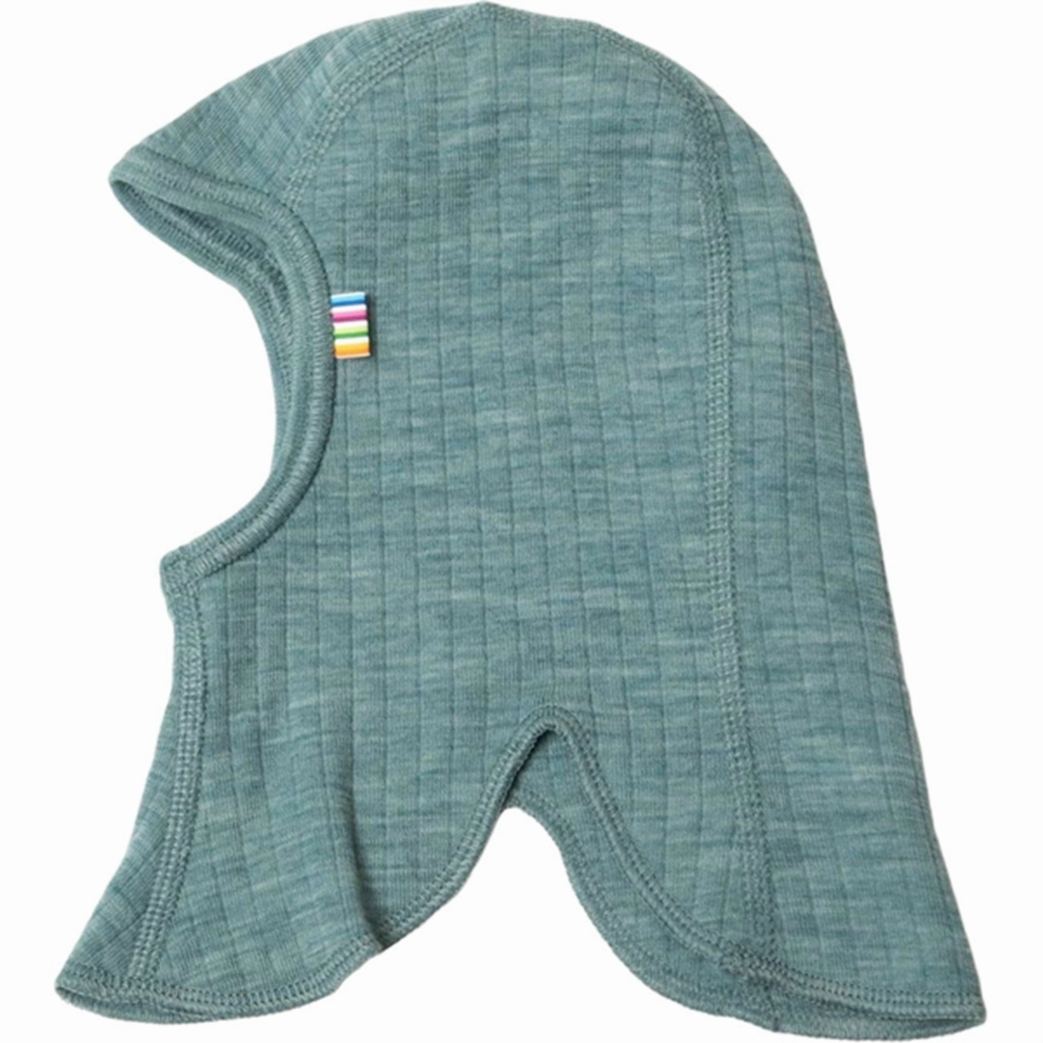 Joha Wool Aqua Melange Balaclava 2-Layer Todays Best Deal