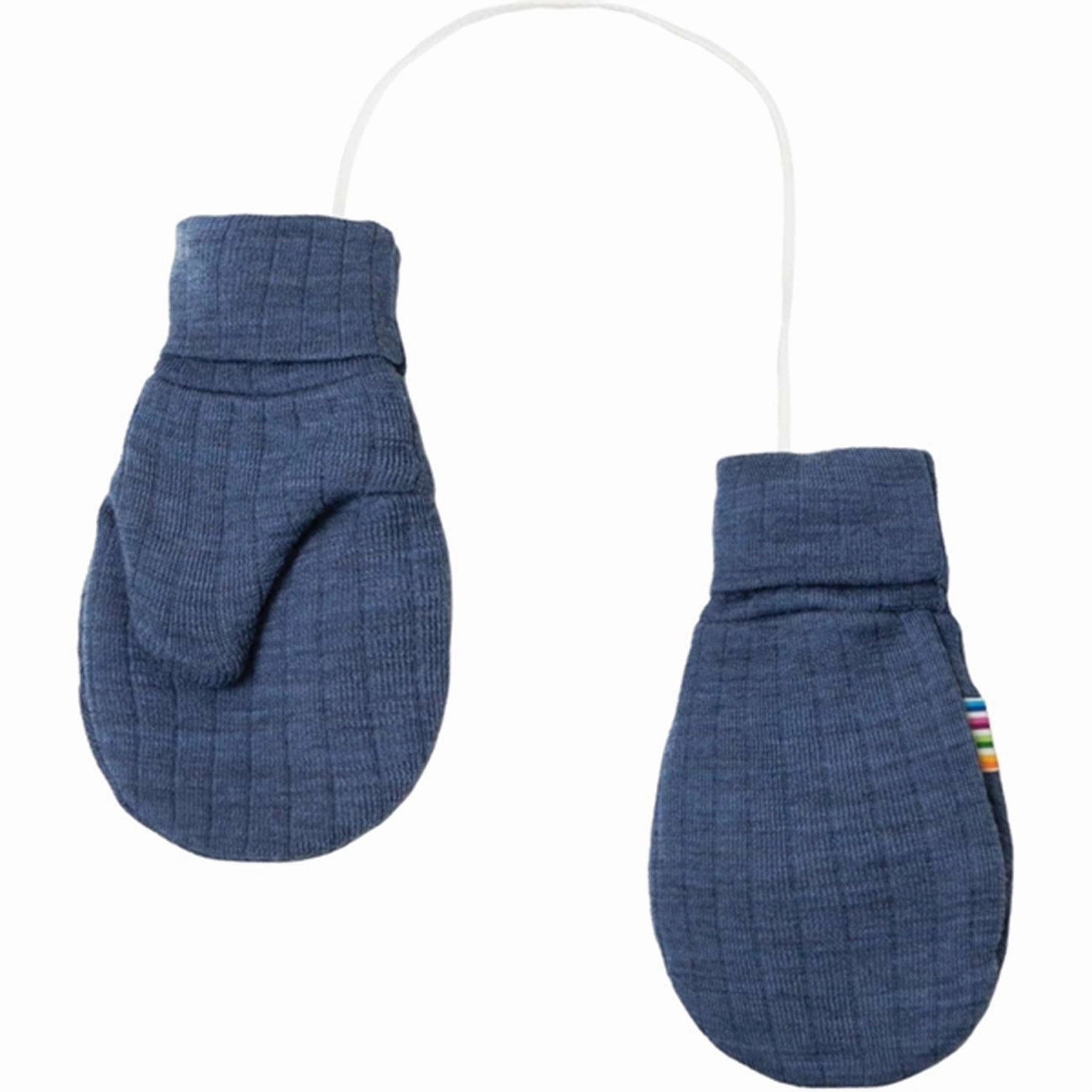 Joha Wool Blue Melange Gloves Limited Stock Offer Hot Sale Today