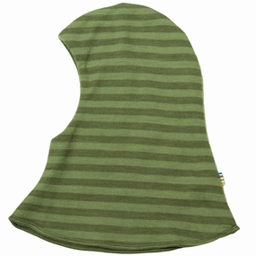 Hot Clearance Now Save Today Event Joha Wool Green Stripe Balaclava Double Layer