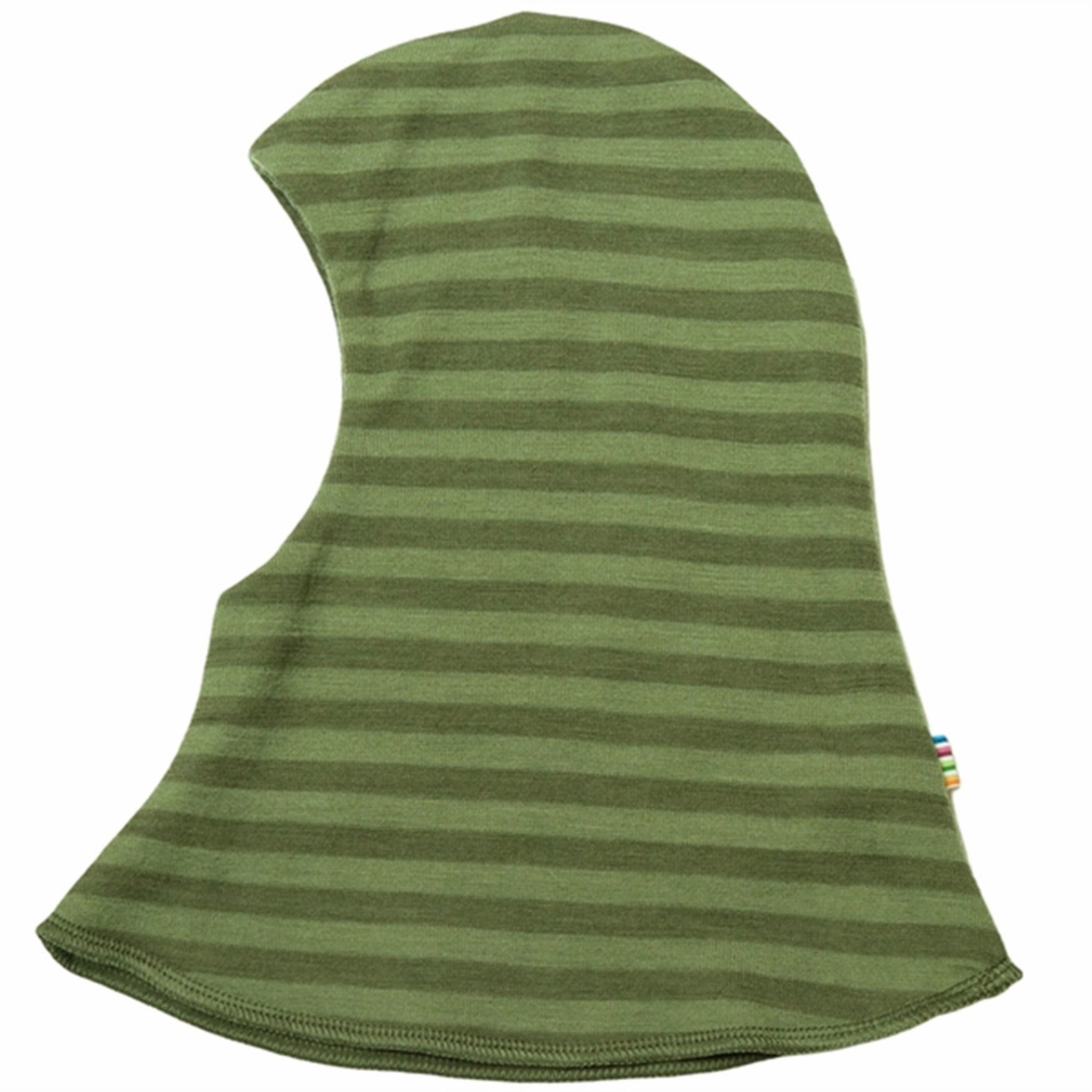 Hot Clearance Now Save Today Event Joha Wool Green Stripe Balaclava Double Layer