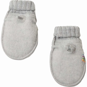 Save Big Online Joha Wool Silver Melange Baby Gloves