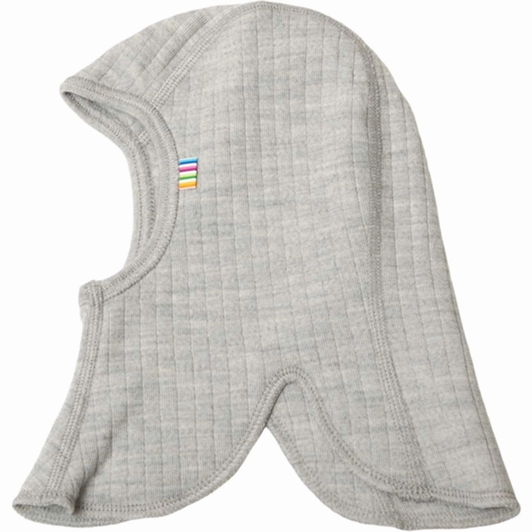 Joha Wool Silver Melange Balaclava 2-Layer Todays Best Deal
