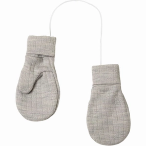 Joha Wool Silver Melange Gloves Clearance Event Today Hot Item Clearance
