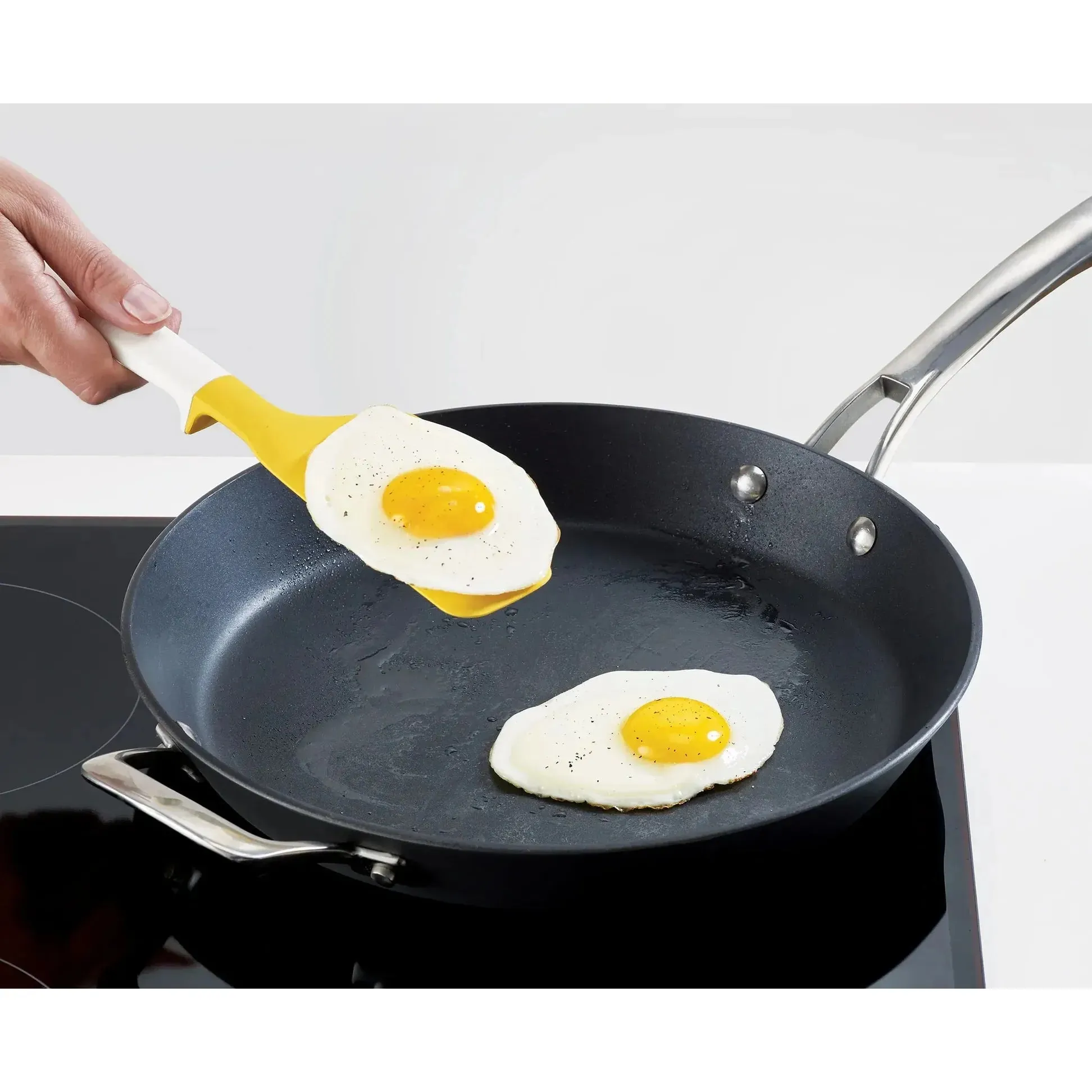 Joseph Joseph Elevate Yellow Egg Spatula