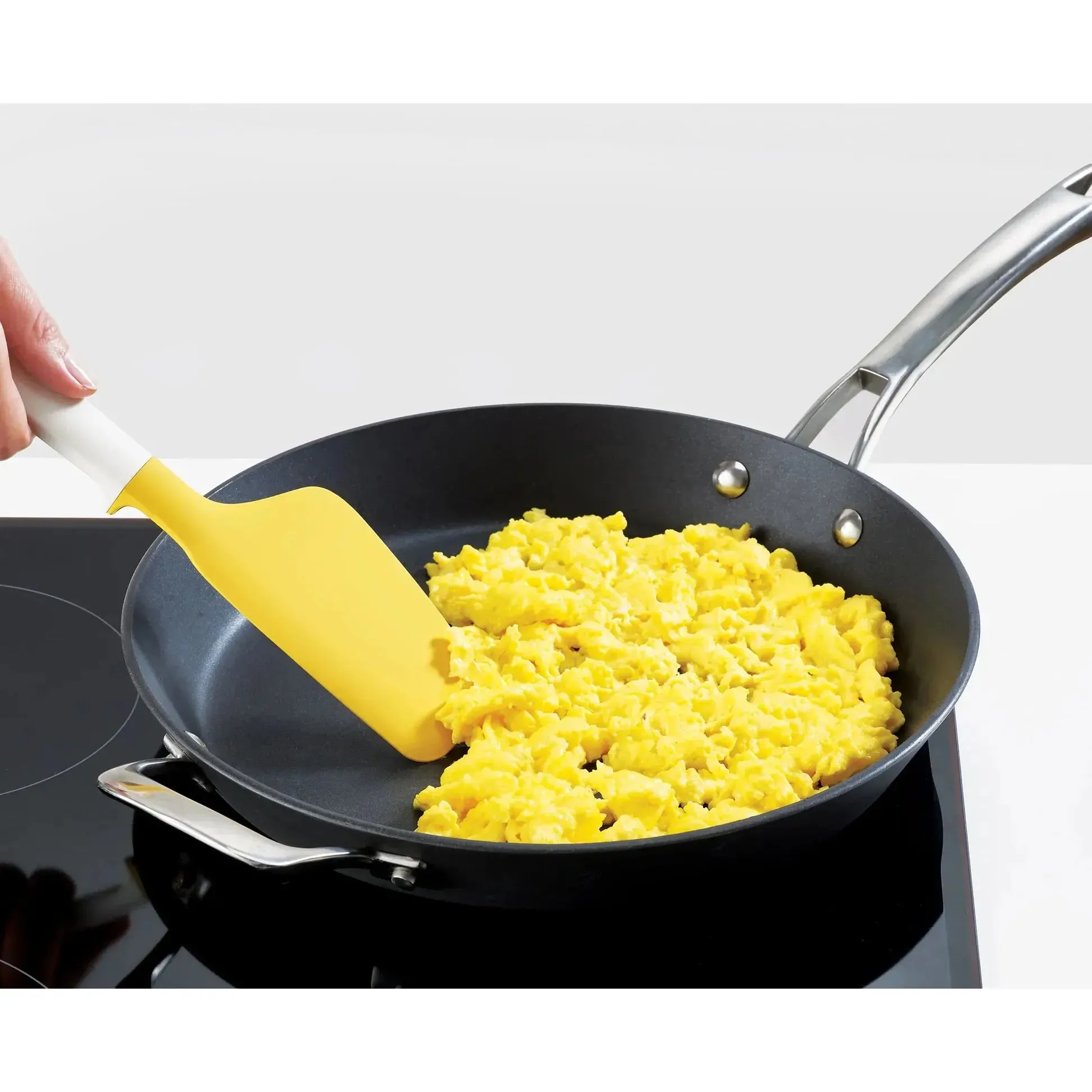 Joseph Joseph Elevate Yellow Egg Spatula