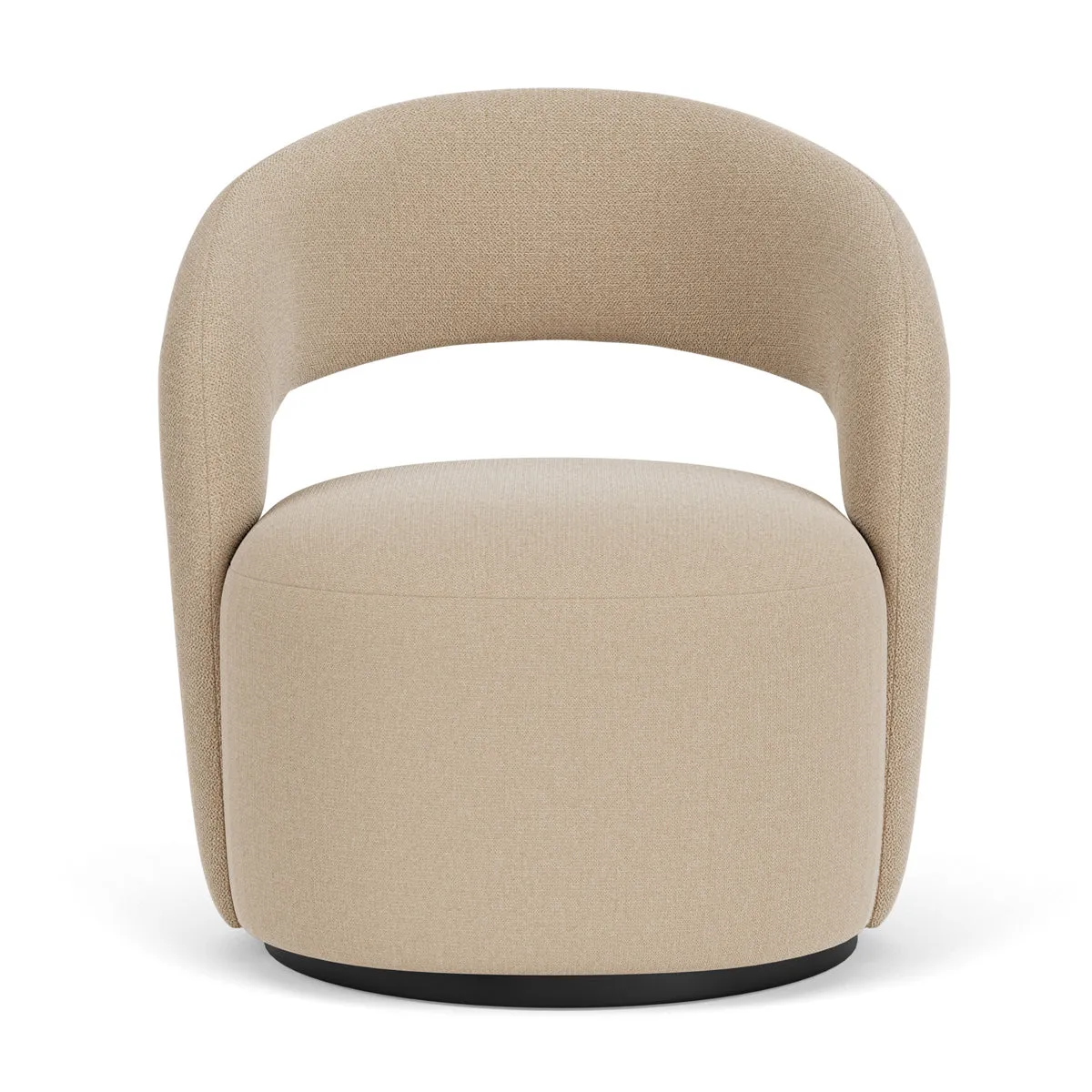 Judi Fabric Swivel Armchair
