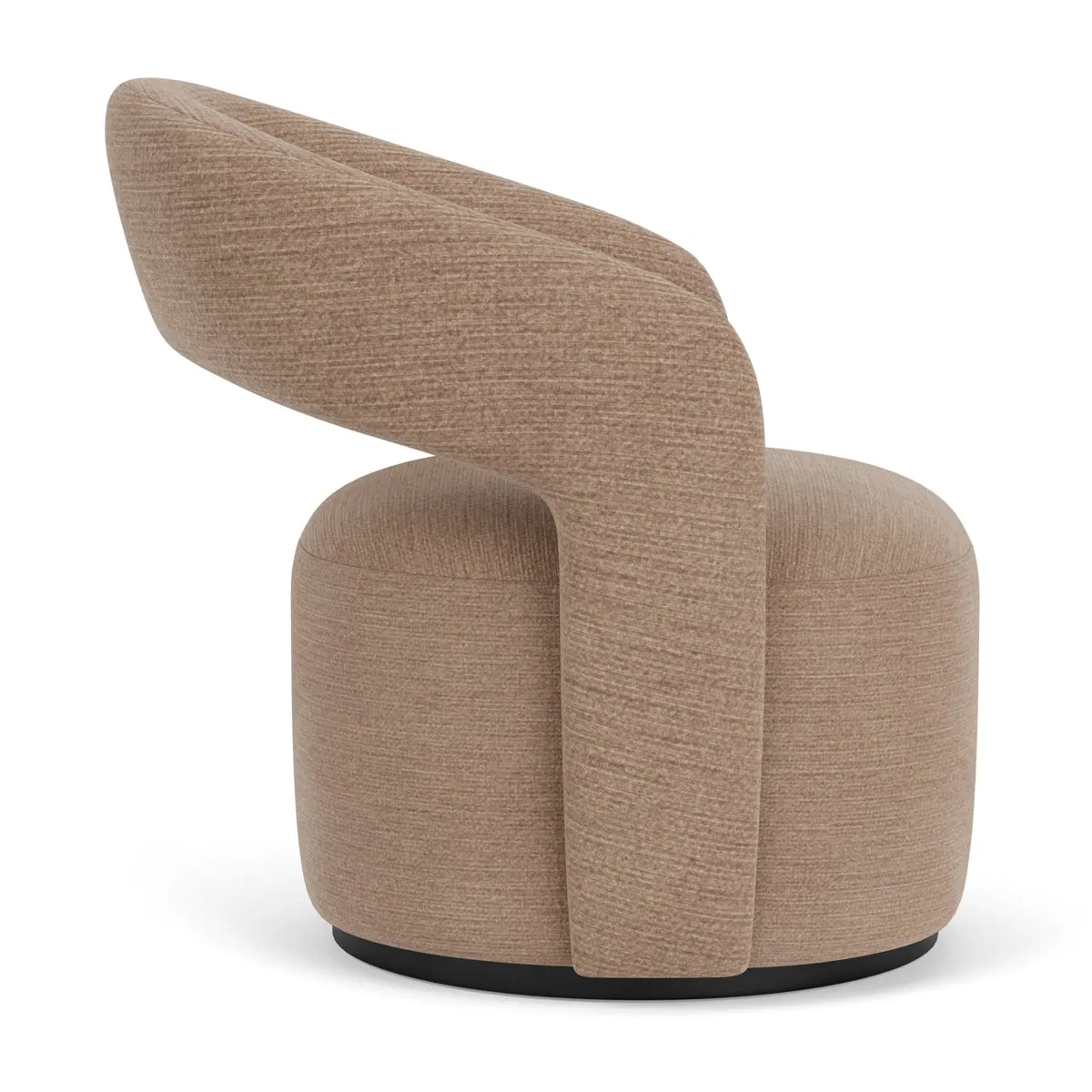 Judi Fabric Swivel Armchair