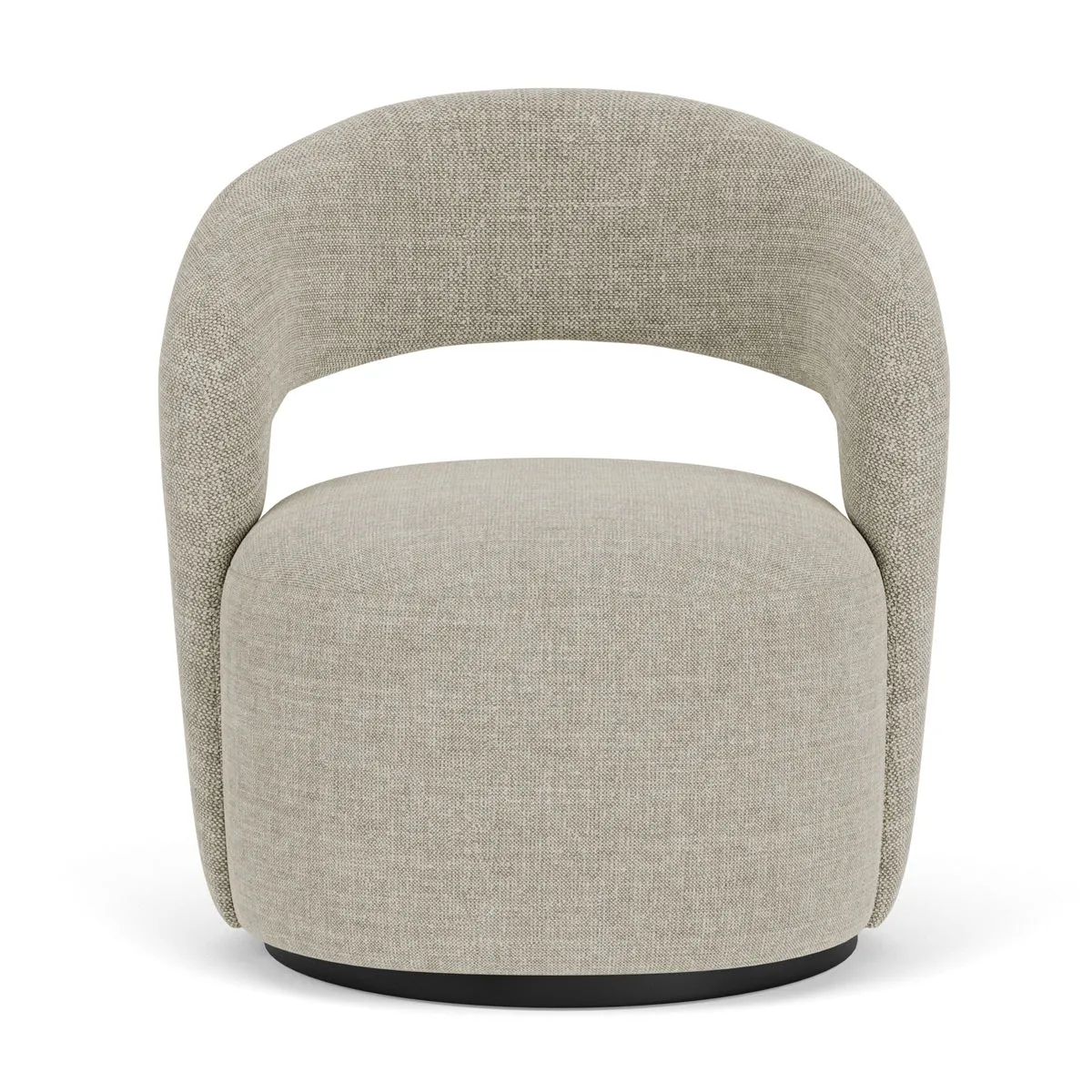 Judi Fabric Swivel Armchair