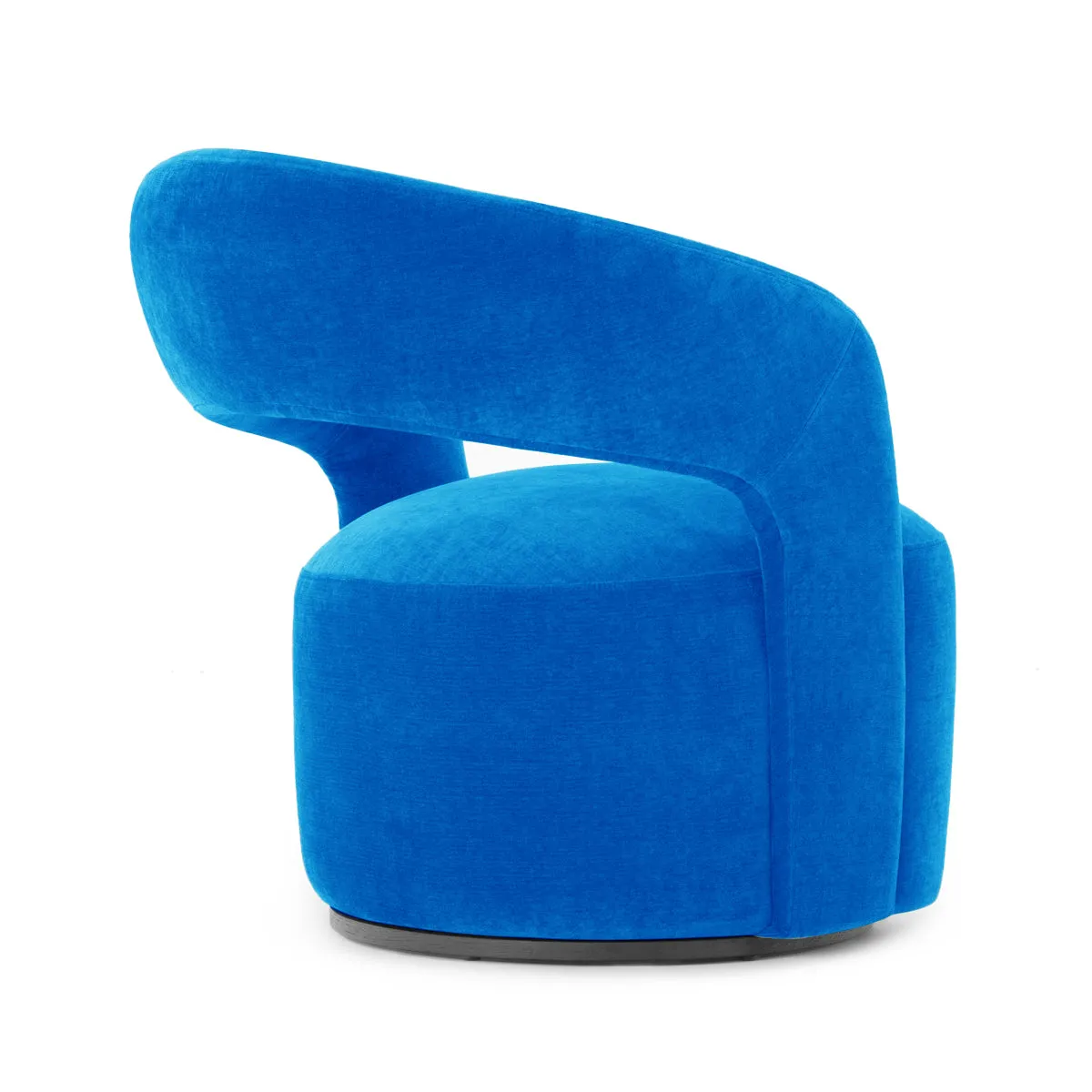 Judi Fabric Swivel Armchair