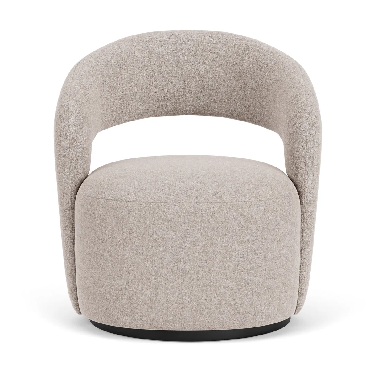Judi Fabric Swivel Armchair