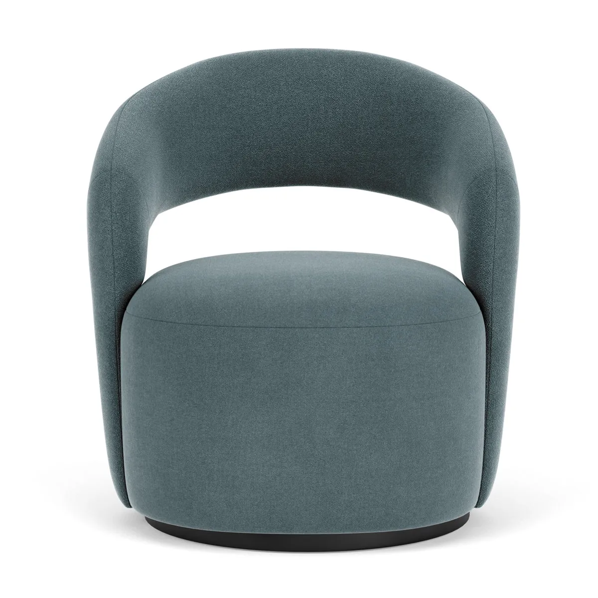 Judi Fabric Swivel Armchair