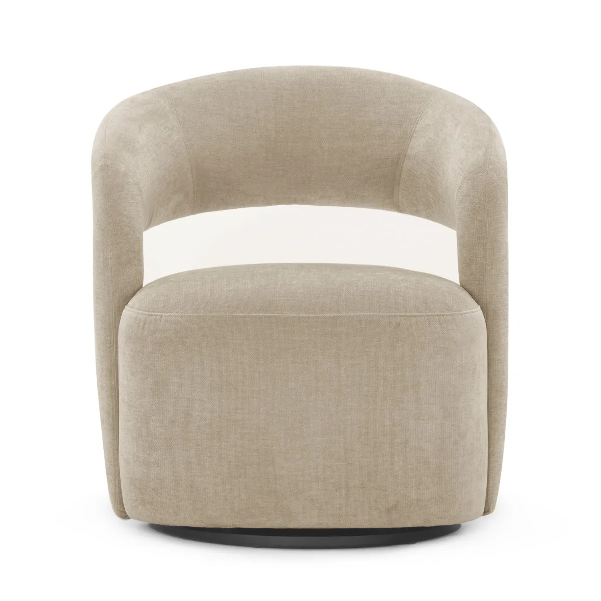 Judi Fabric Swivel Armchair