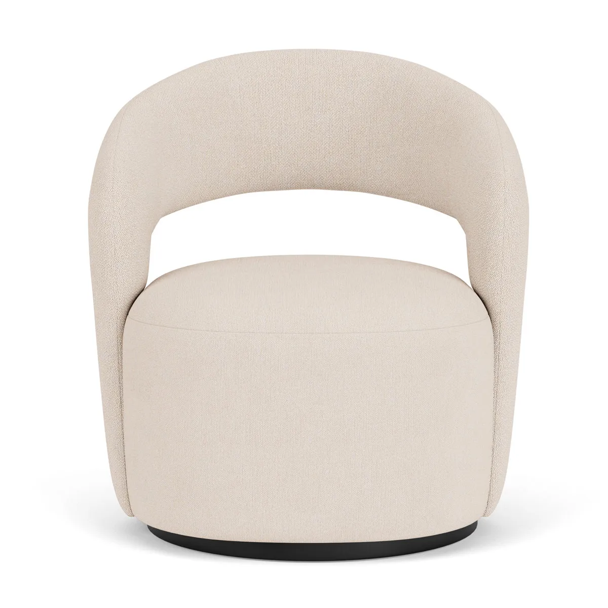 Judi Fabric Swivel Armchair