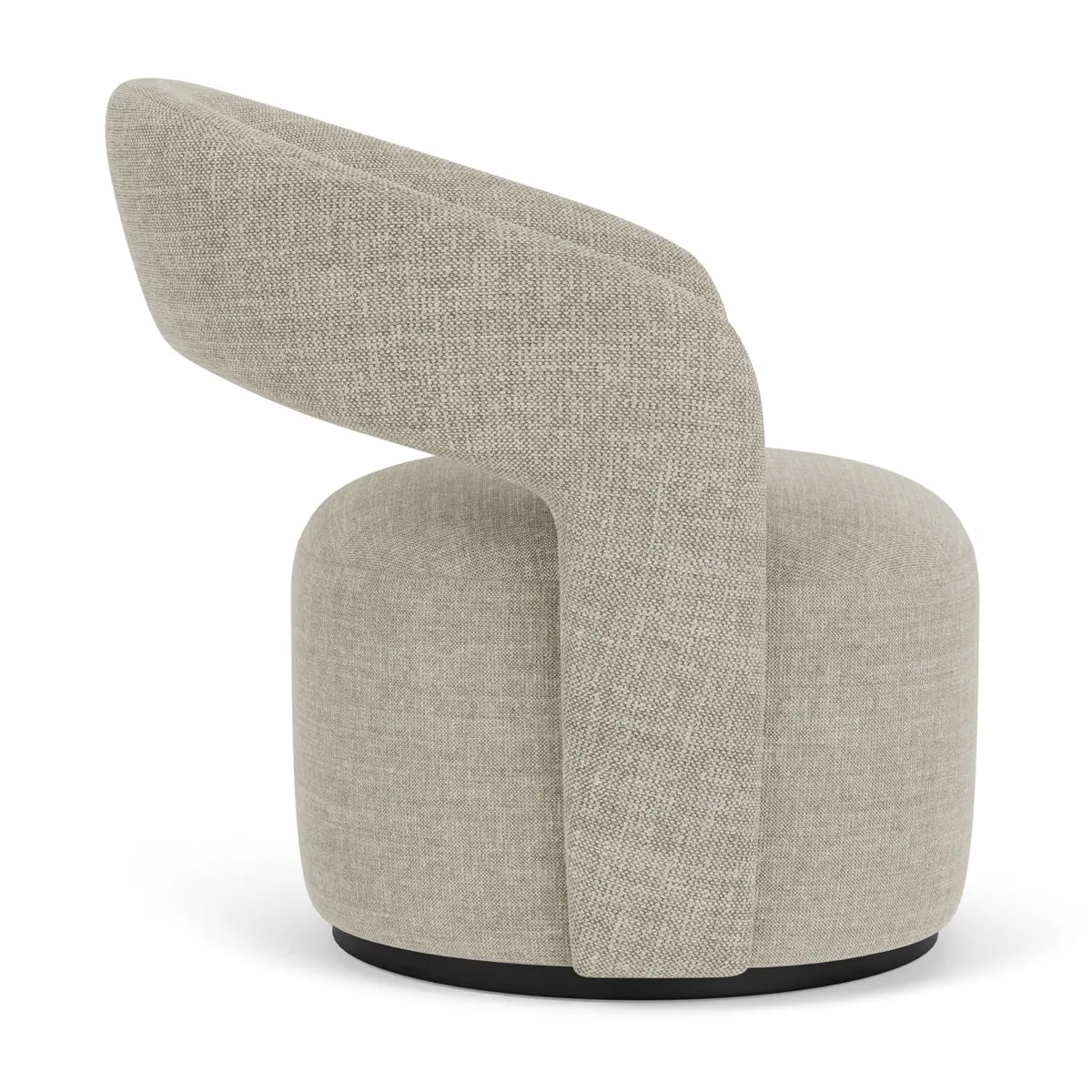 Judi Fabric Swivel Armchair