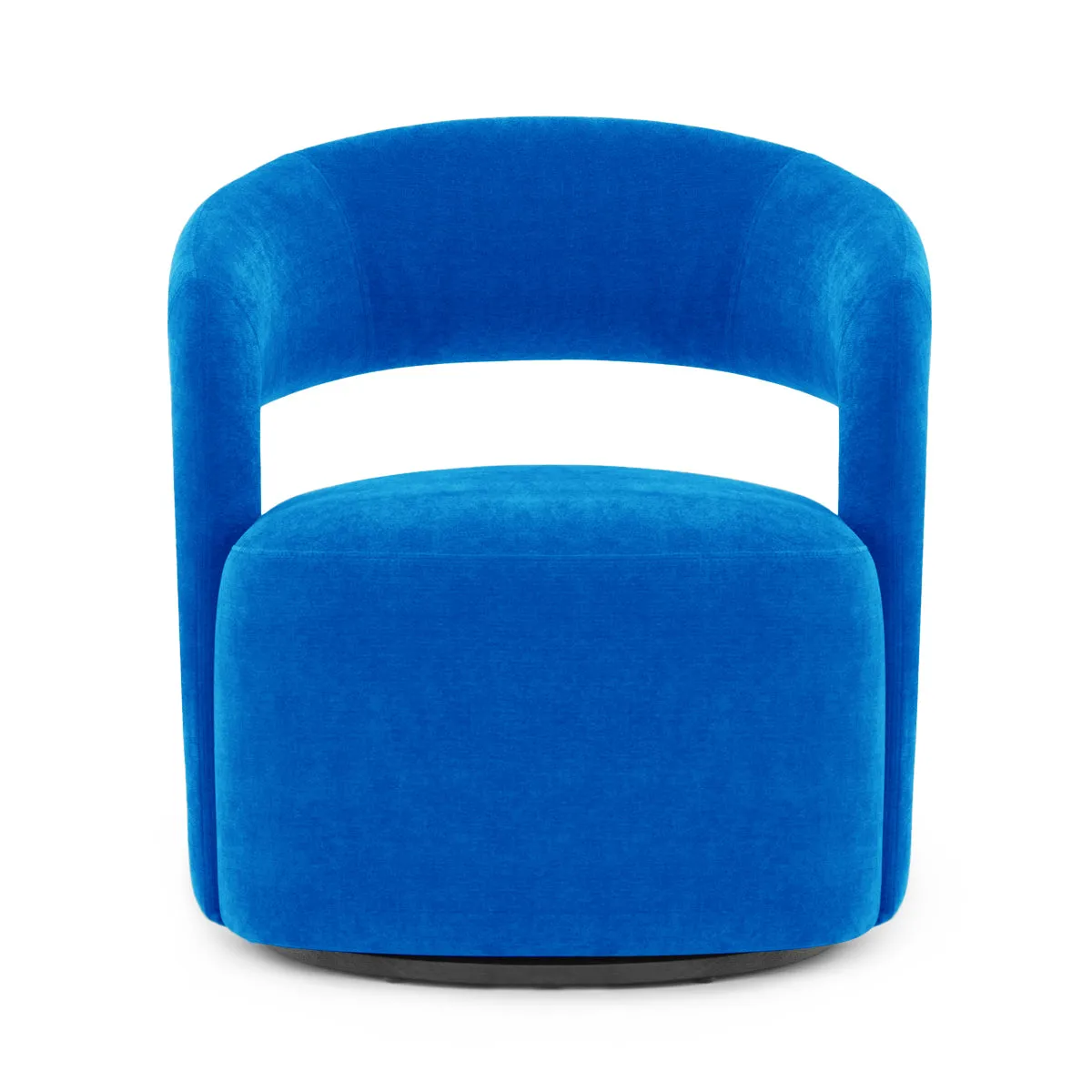 Judi Fabric Swivel Armchair