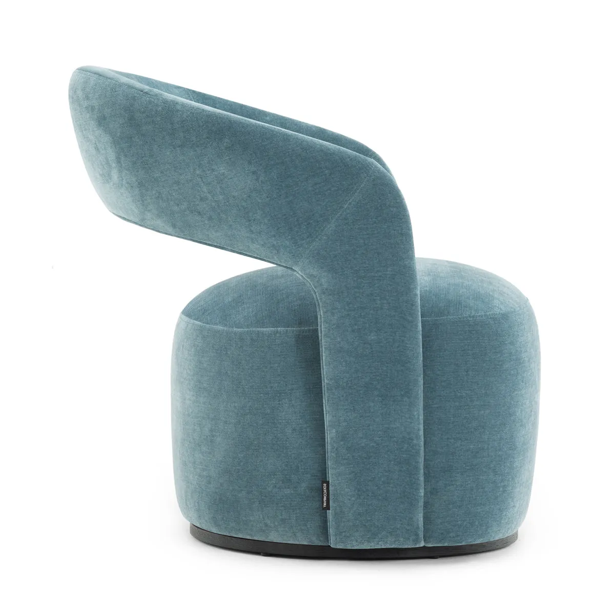Judi Fabric Swivel Armchair