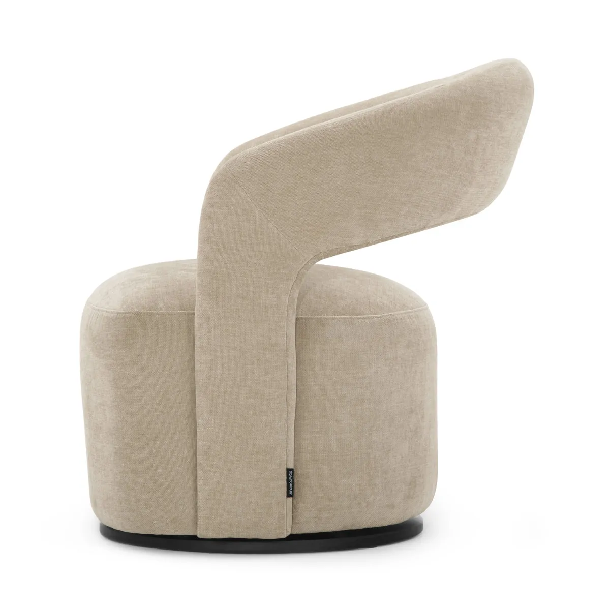 Judi Fabric Swivel Armchair