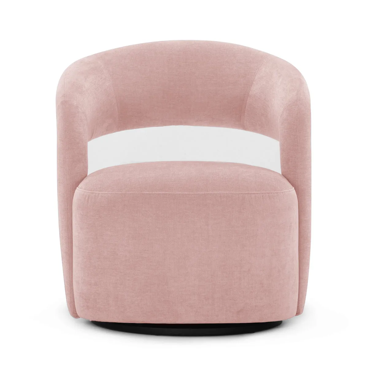 Judi Fabric Swivel Armchair