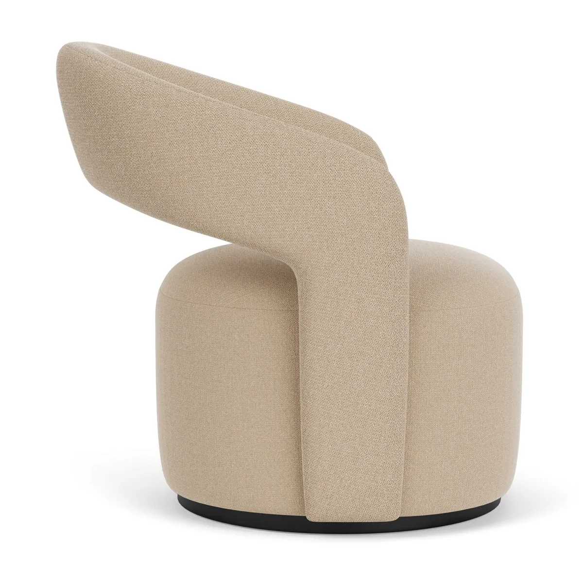 Judi Fabric Swivel Armchair