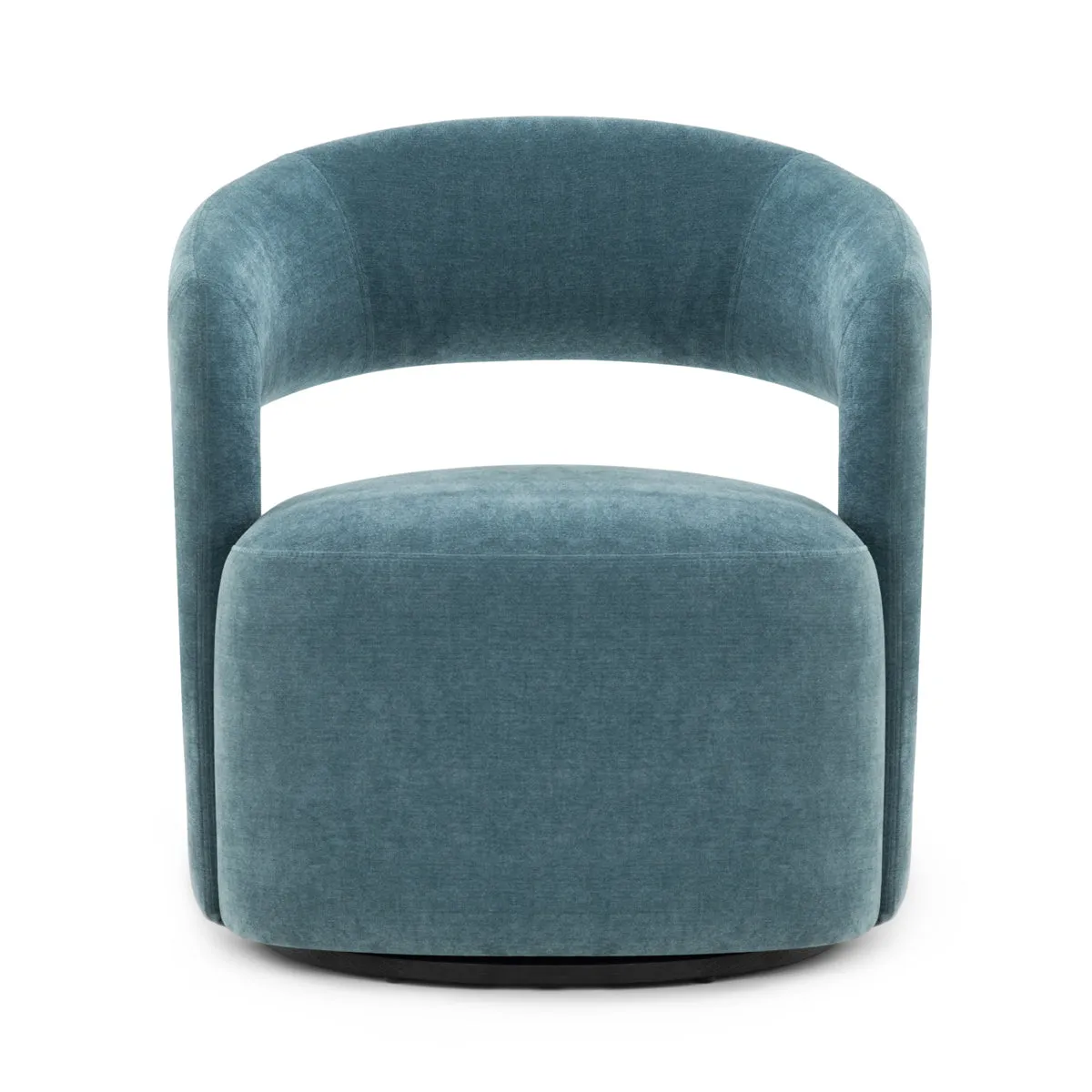 Judi Fabric Swivel Armchair