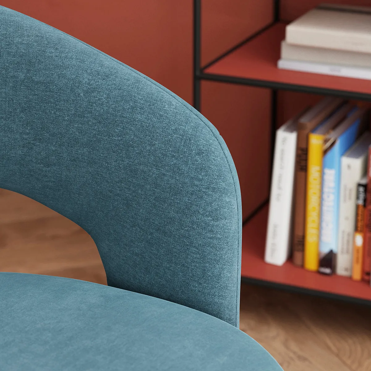 Judi Fabric Swivel Armchair