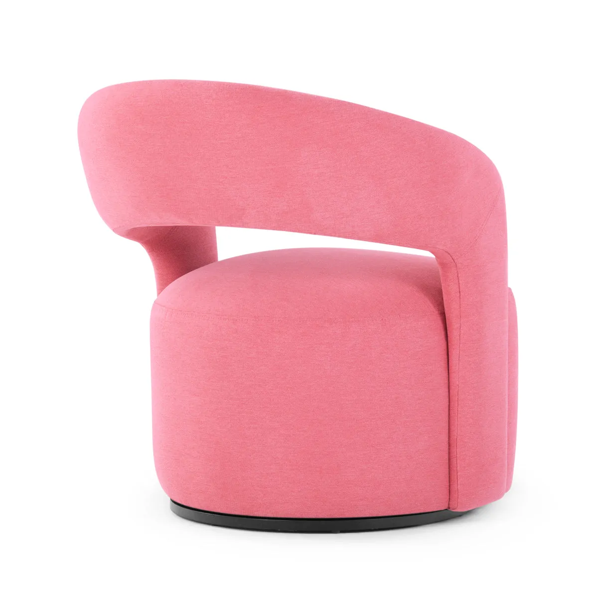 Judi Fabric Swivel Armchair