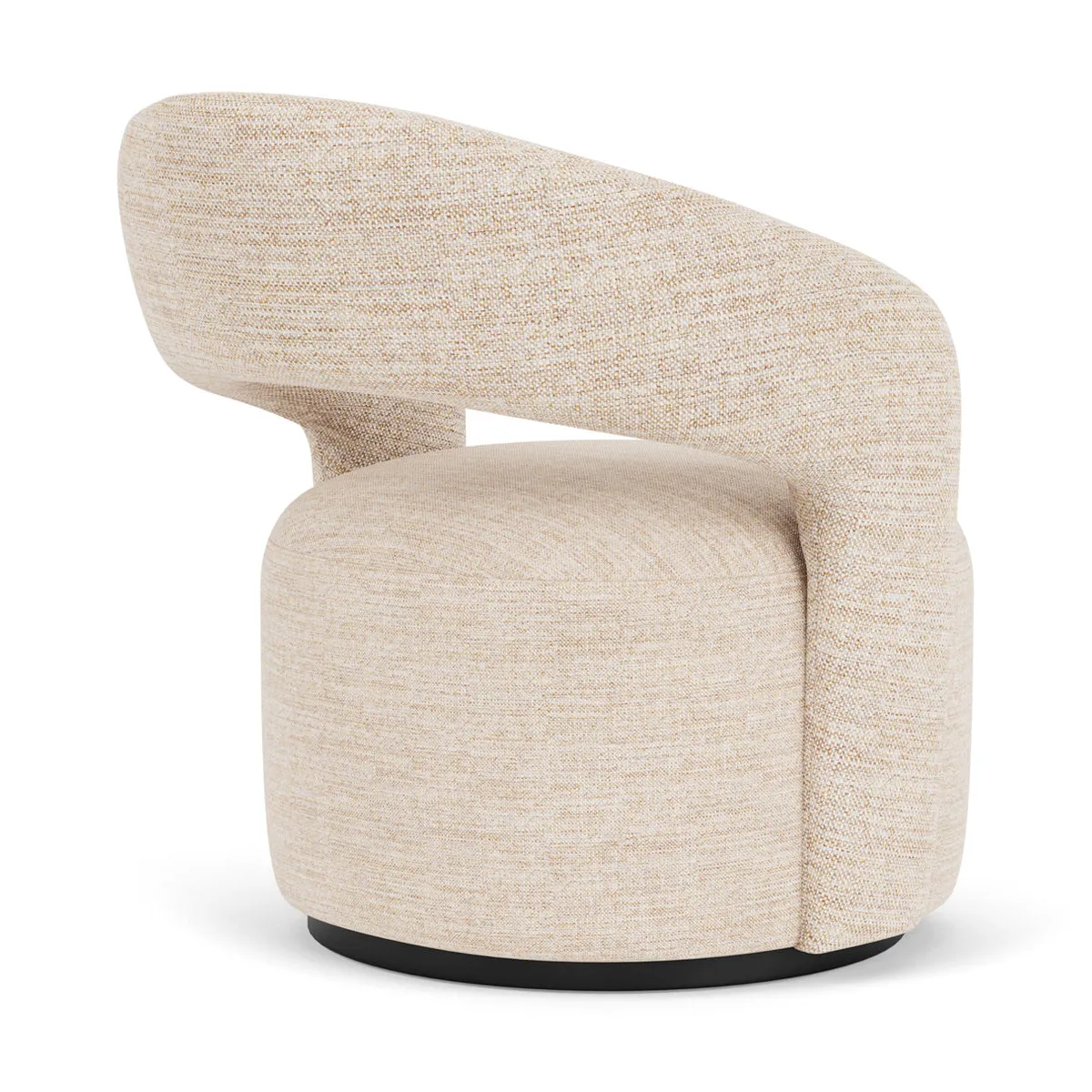 Judi Fabric Swivel Armchair