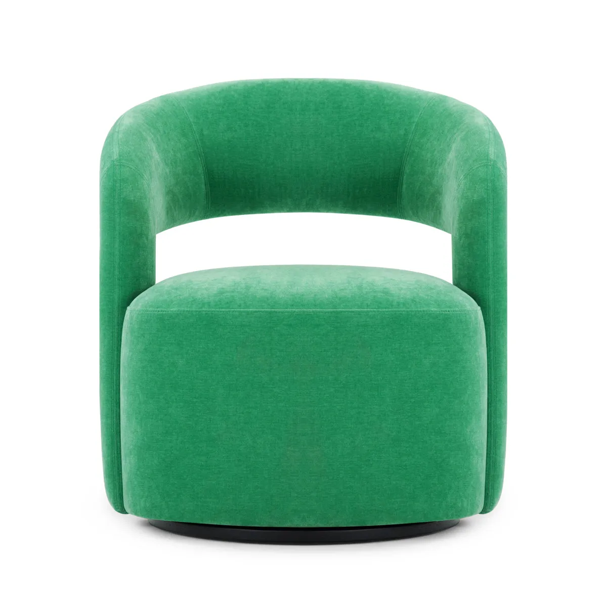 Judi Fabric Swivel Armchair
