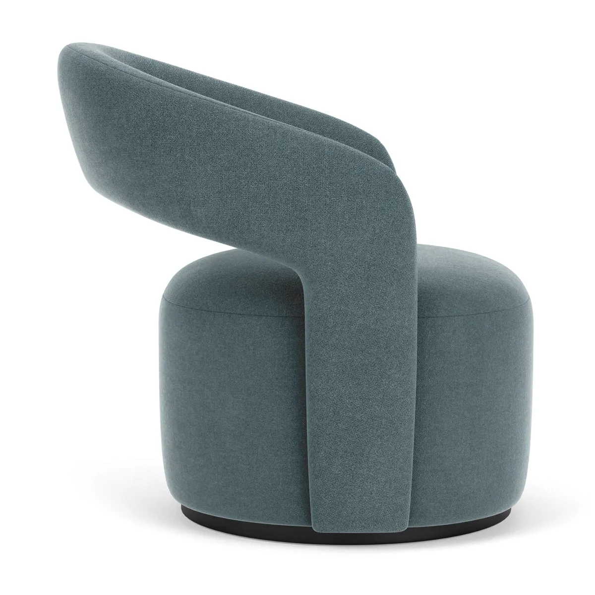Judi Fabric Swivel Armchair