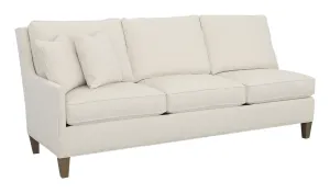 Kelly Right Arm Sofa with Tapered Leg
