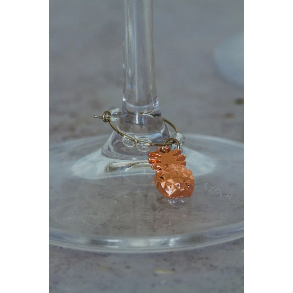 KitchenCraft BarCraft Tropical Wine Charms