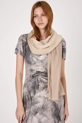 Knit Ombre Scarf In Beige Flash Deal Today Flash Deal Alert