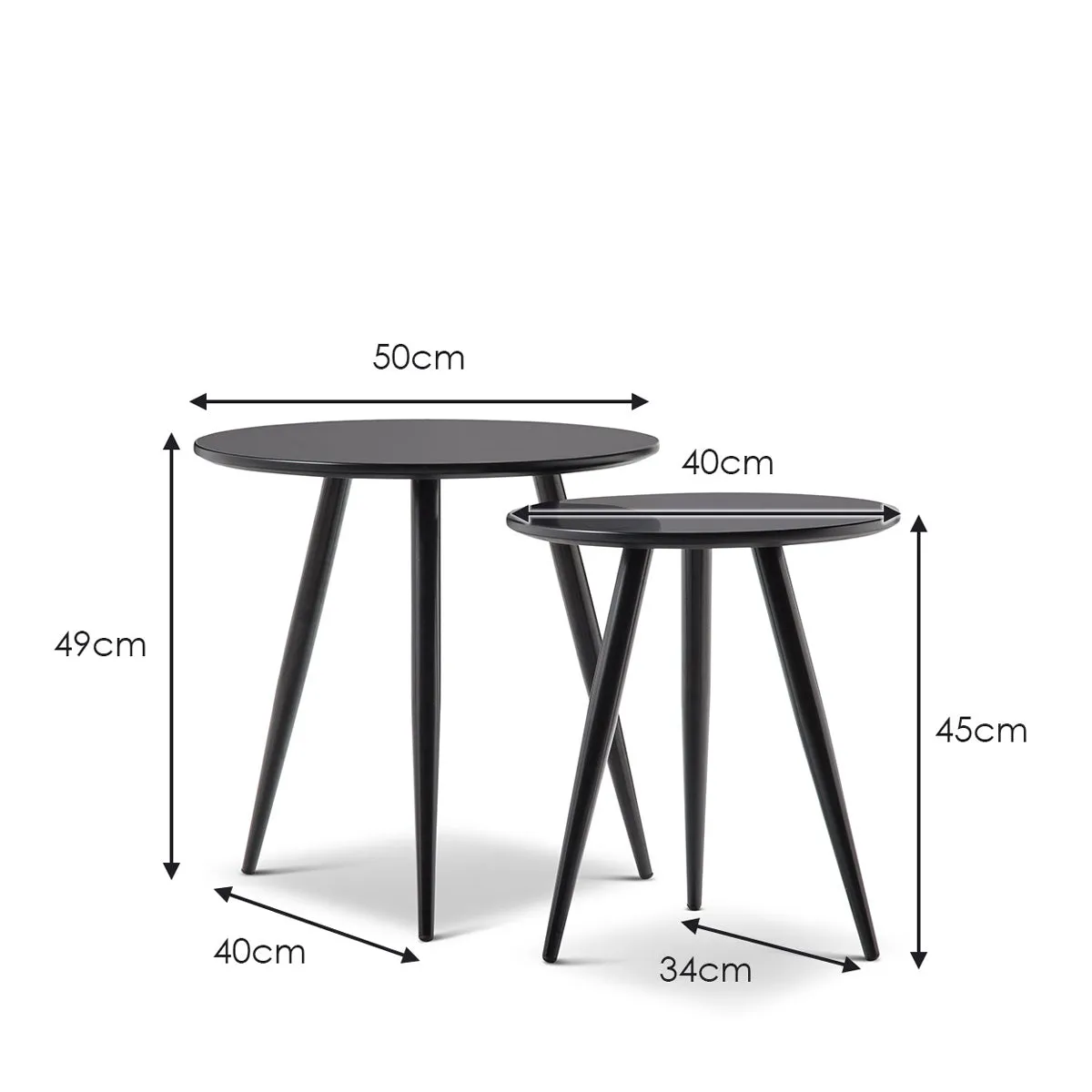 Komma Nested Side Tables
