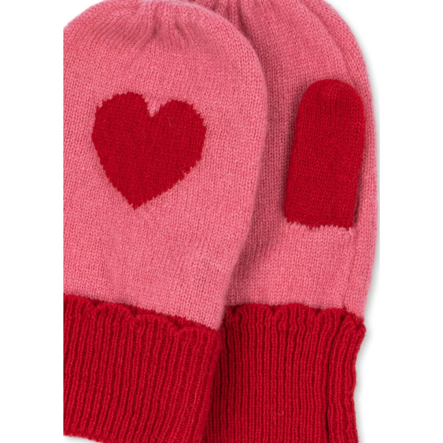 Konges Sljd Pink Collette Mittens Shop the Savings Now