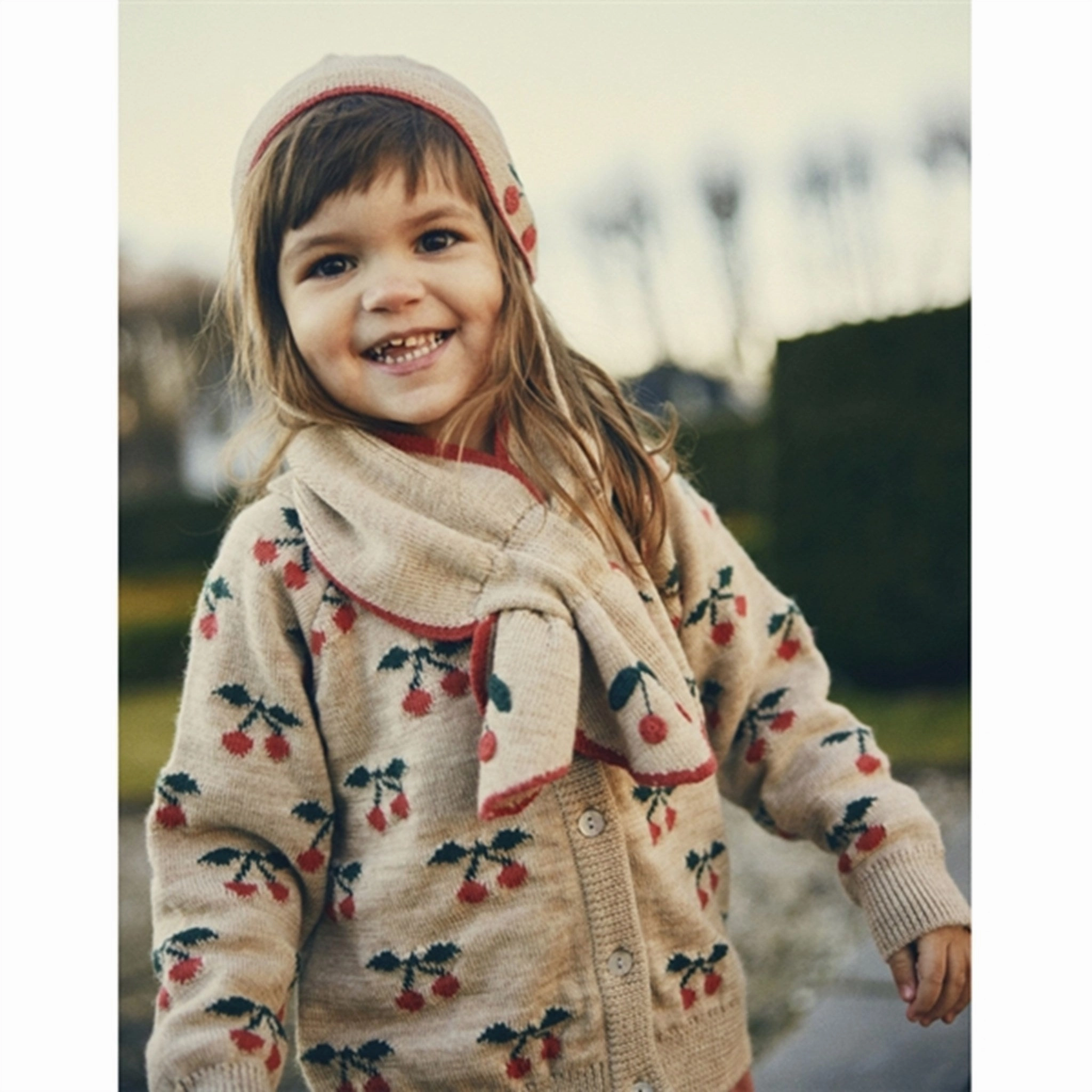 Konges Sljd Beige Melange Sonja Knit Neckwarmer Grab Your Hot Pick Special Deals Online