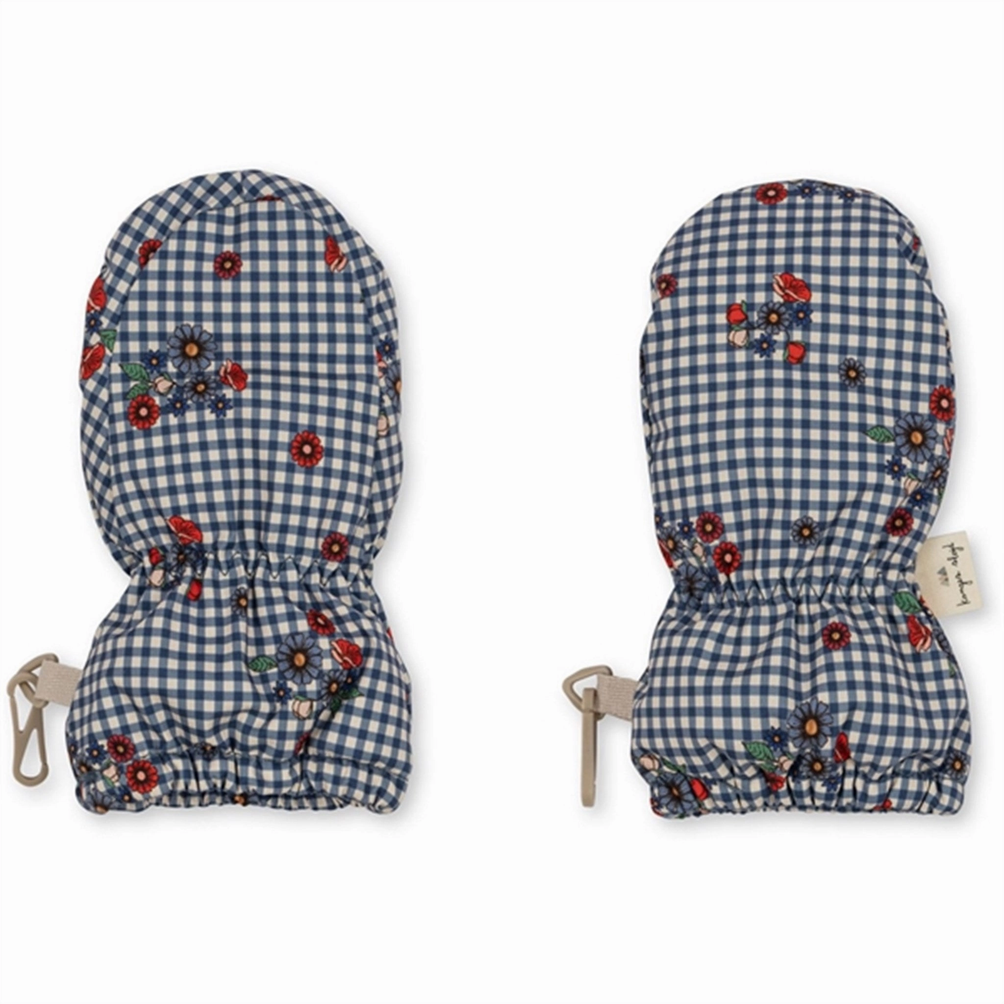 Konges Sljd Blossom Check Nutti Baby Down Gloves Instant Savings Deal