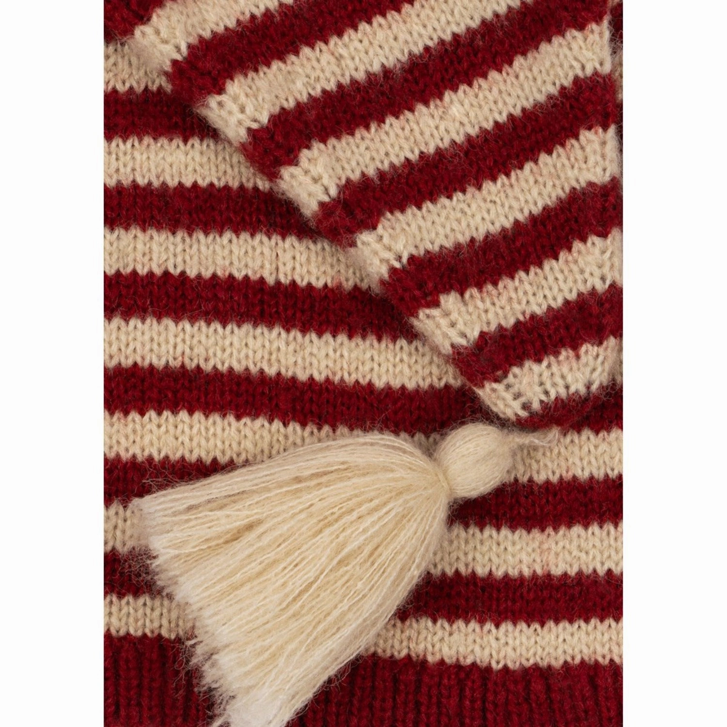 Konges Sljd Christmas Stripe Christmas Knit Hat Limited Stock Offer Clearance Sale Now