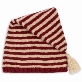 New Arrival Discount Today Only Hot Sale Konges Sljd Christmas Stripe Christmas Knit Hat