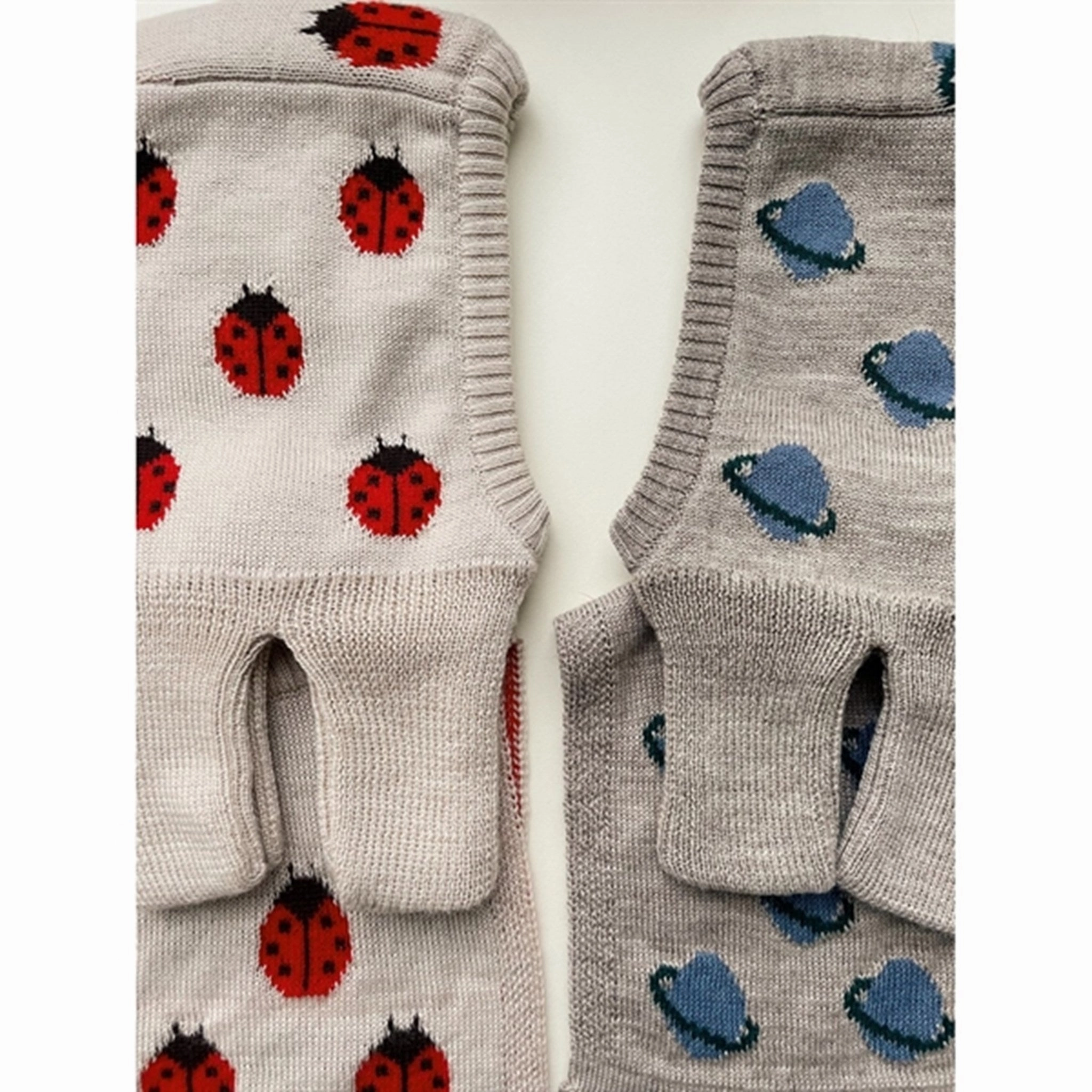 Konges Sljd Ladybug Belou Knit Wool Balaclava Trending Hot Picks